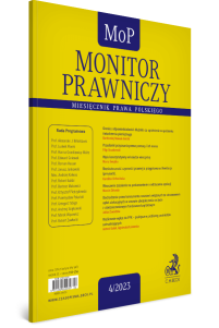 Monitor Prawniczy Nr 4/2023