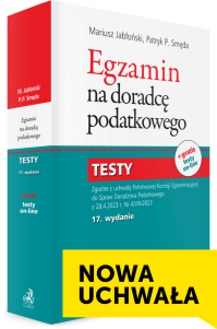 Egzamin na doradcę podatkowego. Testy + 3-miesięczny dostęp do testów online