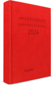 infoKALENDARZ kadrowo-księgowy 2024