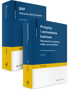 PAKIET: Przepisy i zestawienia kadrowe + BHP. Podręczny zbiór przepisów