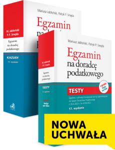 PAKIET: Egzamin na doradcę podatkowego. Kazusy + Testy