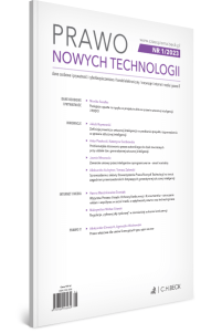 Prawo Nowych Technologii Nr 1/2023