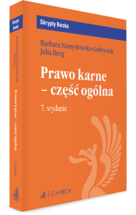 Prawo karne - część ogólna z testami online