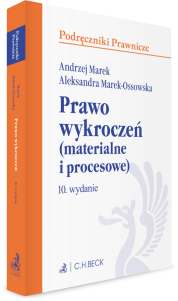 Prawo wykroczeń (materialne i procesowe) z testami online