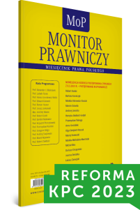 Monitor Prawniczy Nr 8/2023