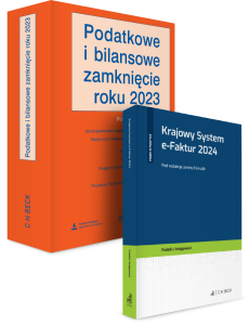 Pakiet: Podatkowe i bilansowe zamknięcie roku 2023 + Krajowy System e-Faktur 2024