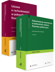 PAKIET: Ustawa o rachunkowości + Dokumentacja wewnętrzna w jednostkach sektora finansów publicznych