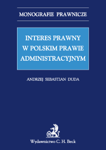 Interes prawny w polskim prawie administracyjnym