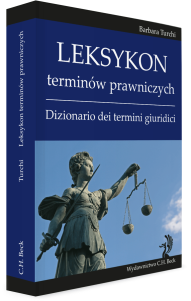 Leksykon terminów prawniczych (włoski). Dizionario dei termini giuridici