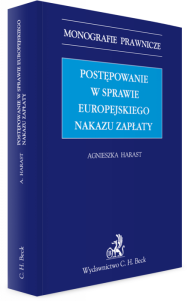 Postępowanie w sprawie europejskiego nakazu zapłaty