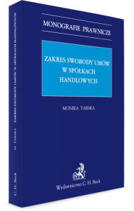 Zakres swobody umów w spółkach handlowych