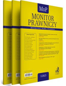 Monitor Prawniczy - Prenumerata