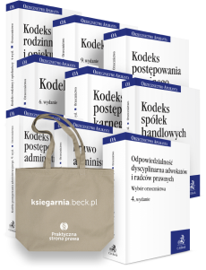 PAKIET: Orzecznictwo Aplikanta 9 zbiorów: KC + KPC + KRO + KK + KPK + KSH + KPA + Prawo administracyjne materialne + Odpowiedzialność dyscyplinarna adwokatów i radców prawnych