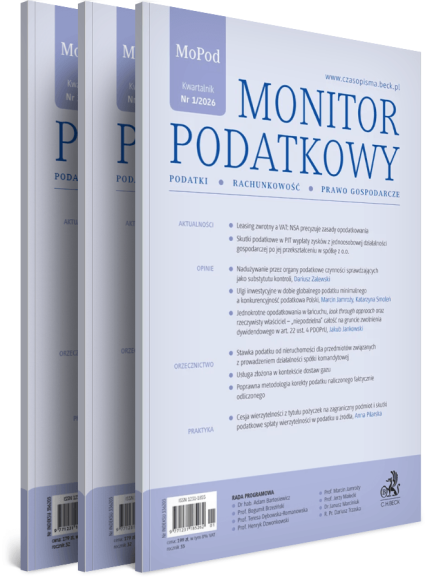 Monitor Podatkowy - Prenumerata