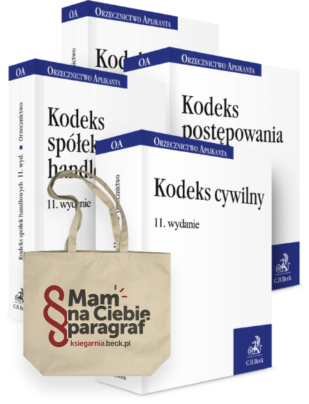 PAKIET: Orzecznictwo Aplikanta: KC + KPC + KSH + KRO