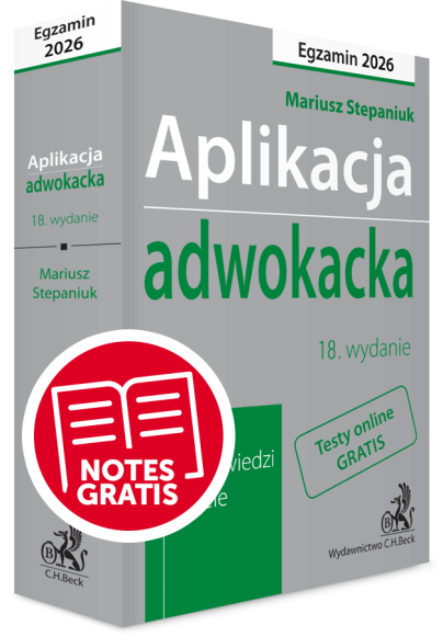 Aplikacja adwokacka 2026. Pytania, odpowiedzi, tabele + testy online