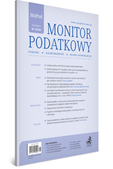 Monitor Podatkowy Nr 1/2026