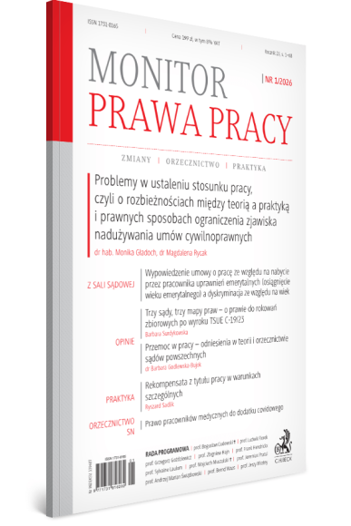 Monitor Prawa Pracy Nr 1/2026