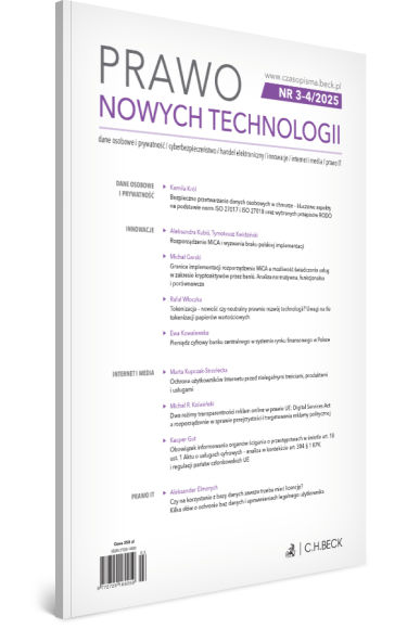 Prawo Nowych Technologii Nr 3-4/2025