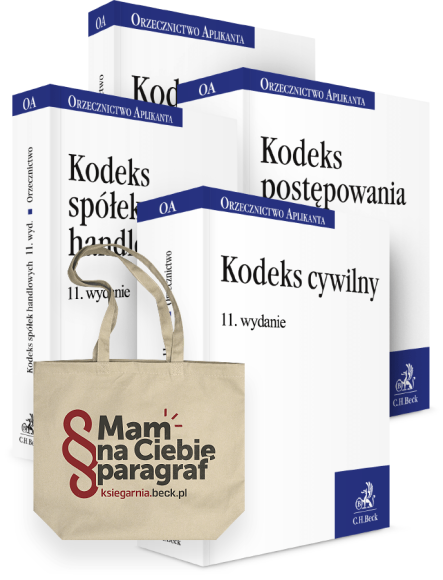 PAKIET: Orzecznictwo Aplikanta: KC + KPC + KSH + KRO