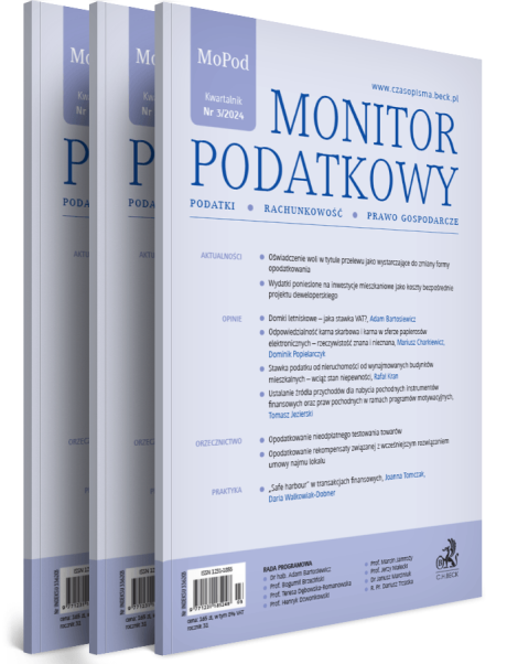 Monitor Podatkowy - Prenumerata