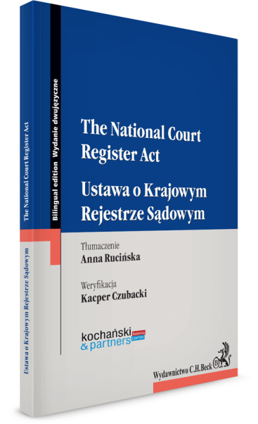 Ustawa o Krajowym Rejestrze Sądowym. The National Court Register Act