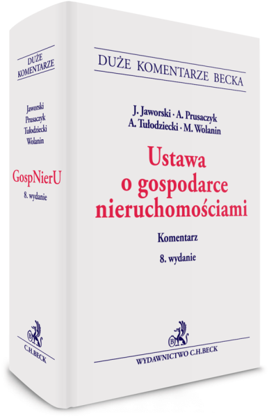 Ustawa o gospodarce nieruchomościami. Komentarz