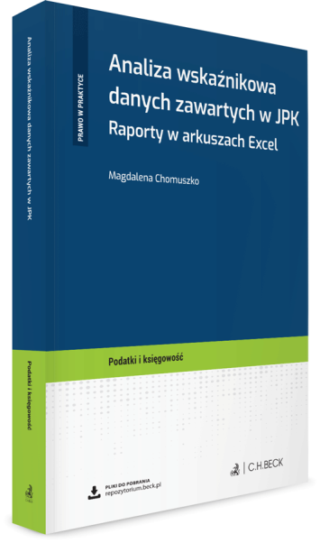 Analiza wskaźnikowa danych zawartych w JPK. Raporty w arkuszach Excel