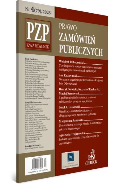 PZP Prawo Zamówień Publicznych - kwartalnik Nr 4/2023