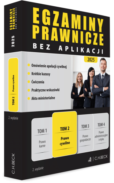 Egzaminy Prawnicze bez aplikacji 2025. Tom 2. Prawo cywilne