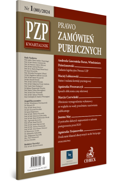 PZP Prawo Zamówień Publicznych - kwartalnik Nr 1/2024