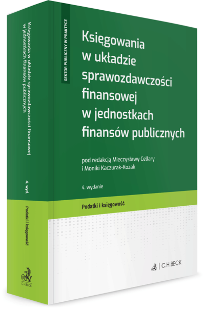 Księgowania w układzie sprawozdawczości finansowej w jednostkach finansów publicznych