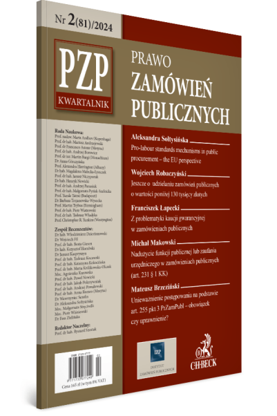 PZP Prawo Zamówień Publicznych - kwartalnik Nr 2/2024