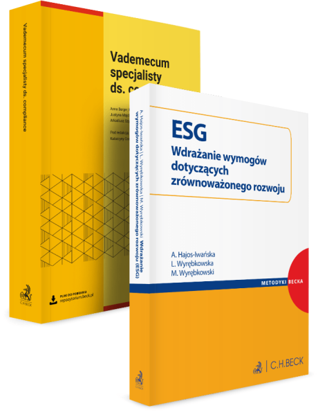 PAKIET: ESG. Wdrażanie wymogów + Vademecum specjalisty ds. compliance