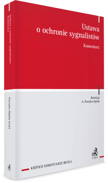 Ustawa o ochronie sygnalistów. Komentarz