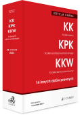 EDYCJA KARNA. Kodeks karny. Kodeks postępowania karnego. Kodeks karny wykonawczy. 14 innych aktów prawnych