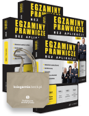 PAKIET: Egzaminy Prawnicze bez aplikacji. Tom 1-4