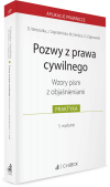 Pozwy z prawa cywilnego. Wzory pism z objaśnieniami