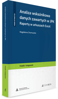 Analiza wskaźnikowa danych zawartych w JPK. Raporty w arkuszach Excel