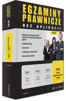 Egzaminy Prawnicze bez aplikacji 2026. Tom 4. Prawo administracyjne i etyka