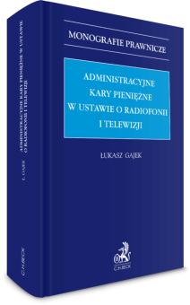 Administracyjne kary pieniężne w ustawie o radiofonii i telewizji