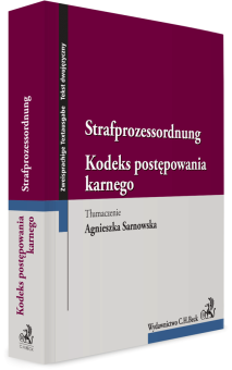 Kodeks postępowania karnego. Strafprozessordnung
