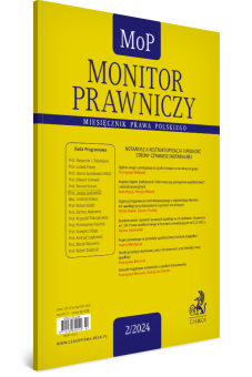 Monitor Prawniczy Nr 2/2024