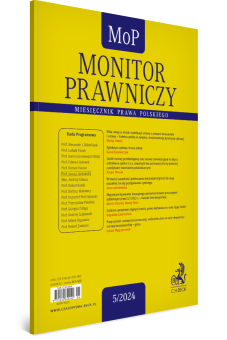 Monitor Prawniczy Nr 5/2024