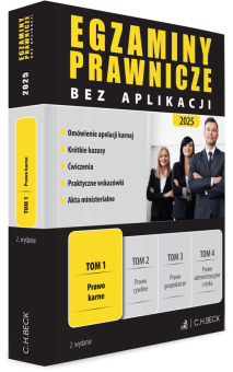 Egzaminy Prawnicze bez aplikacji 2025. Tom 1. Prawo karne
