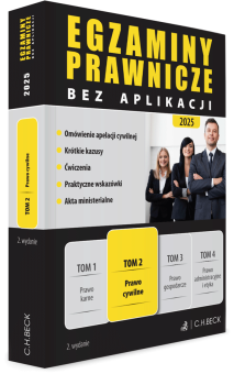 Egzaminy Prawnicze bez aplikacji 2025. Tom 2. Prawo cywilne