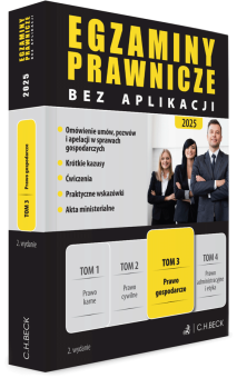 Egzaminy Prawnicze bez aplikacji 2025. Tom 3. Prawo gospodarcze