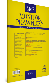 Monitor Prawniczy Nr 6/2024