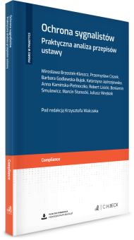 Ochrona sygnalistów. Praktyczna analiza przepisów ustawy + wzory do pobrania