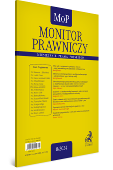 Monitor Prawniczy Nr 8/2024